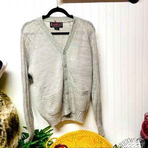 Vintage Youngbloods Gray Cardigan Size Medium